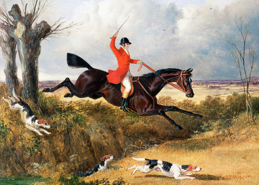 Foxhunt Over the Ditch