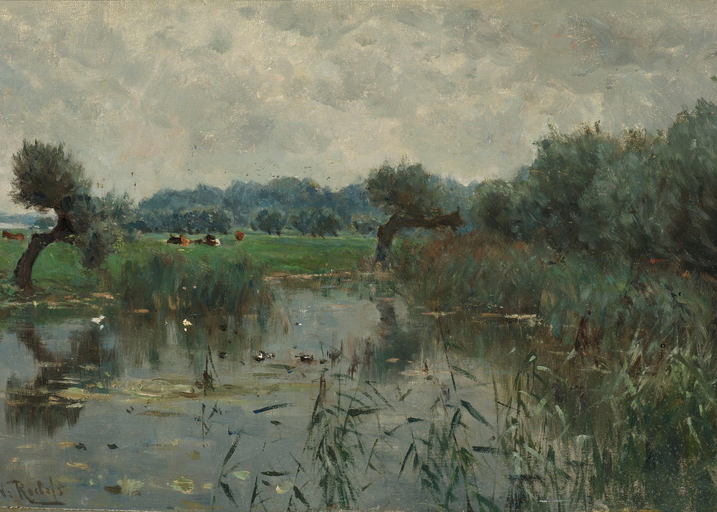 Meadows by the IJssel