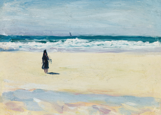 Young Girl on the Shore