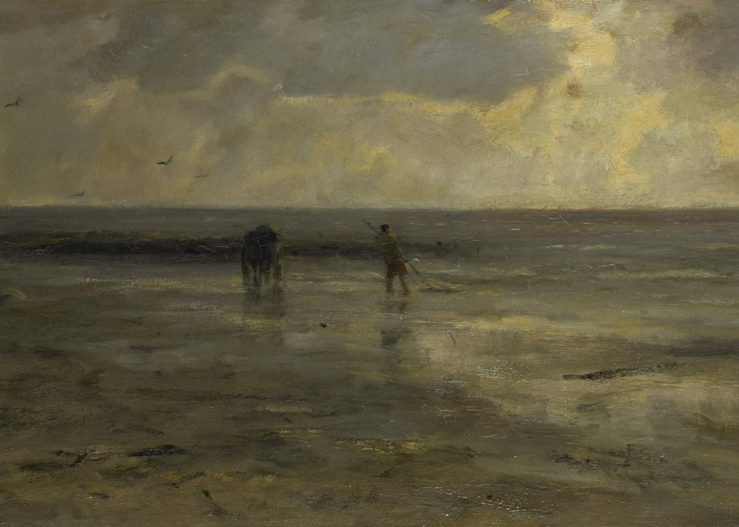 Evening Beach Scene