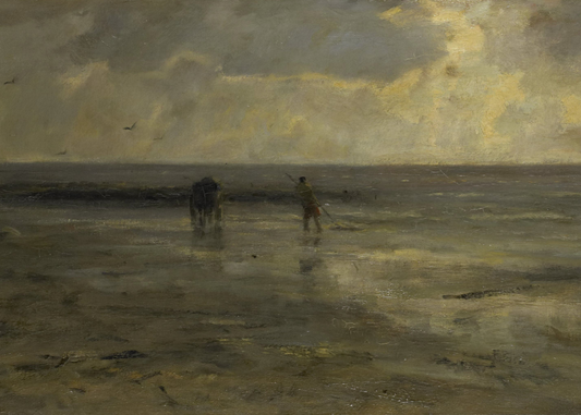 Evening Beach Scene