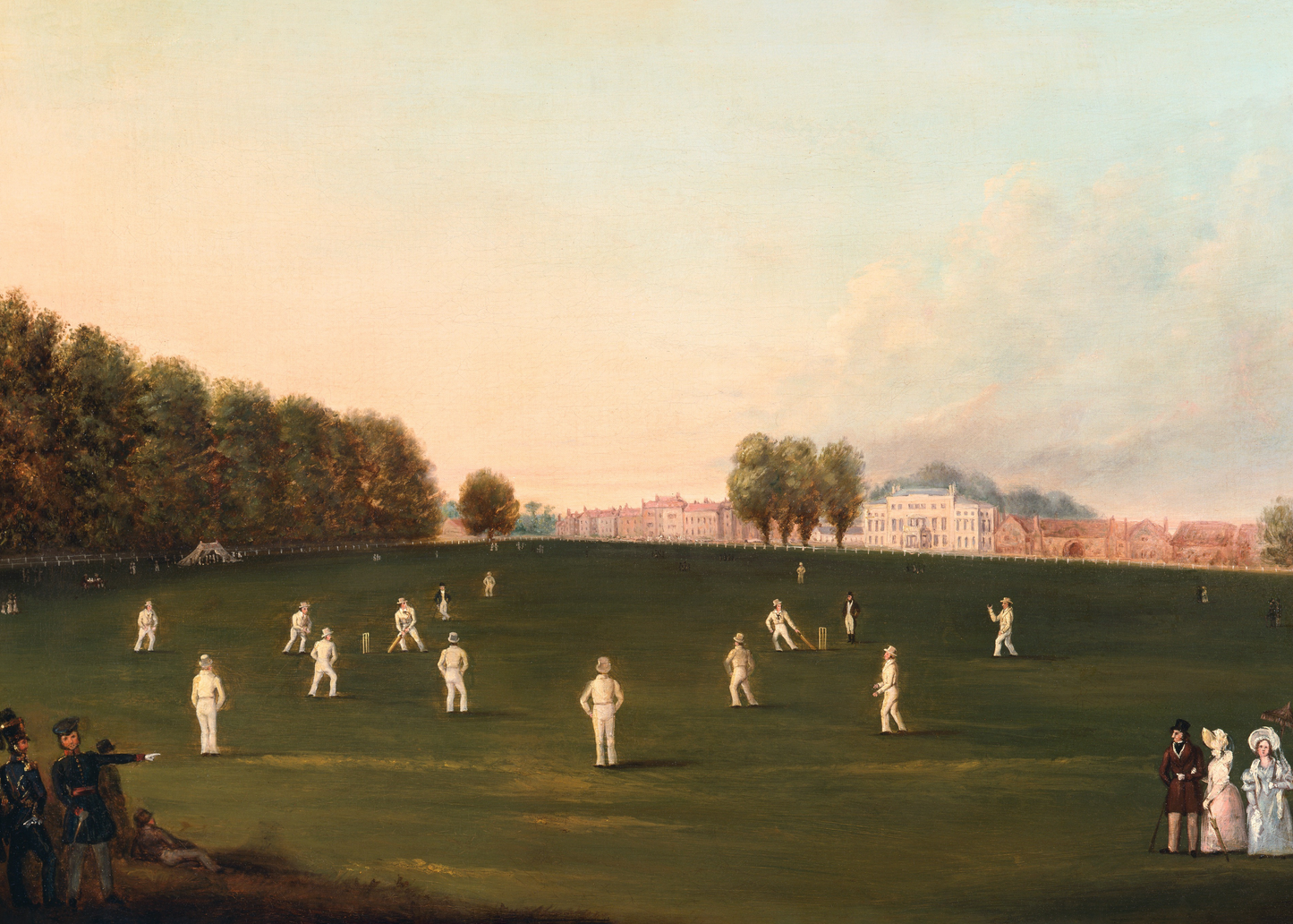 Cricket Match at Hampton Court