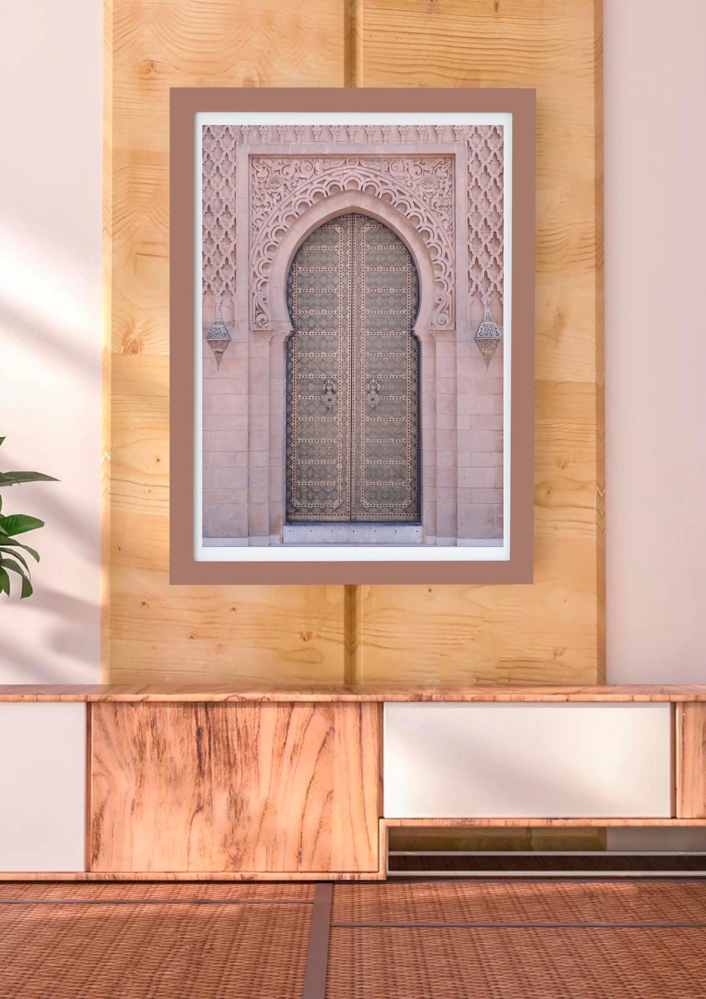 Pink Moroccan Door