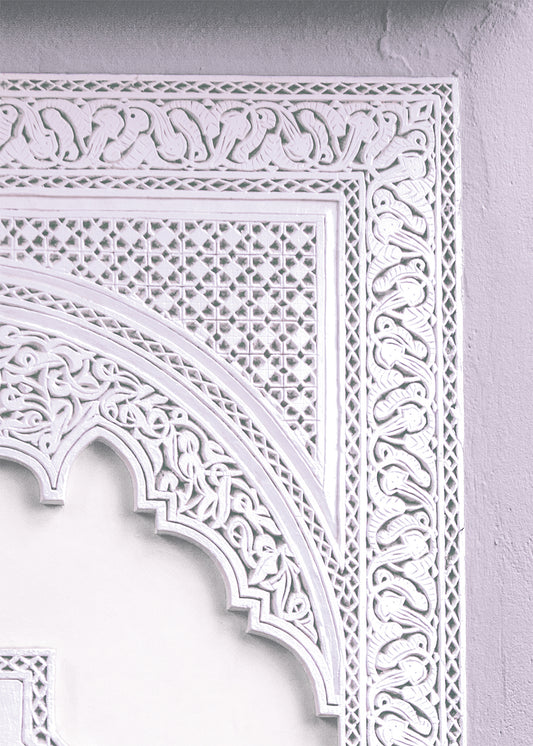 Moroccan Wall Carving