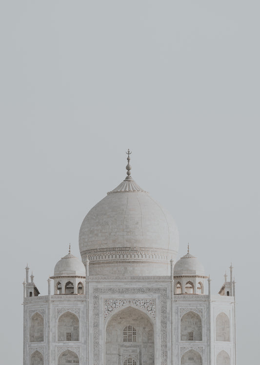 Elegant White Mosque