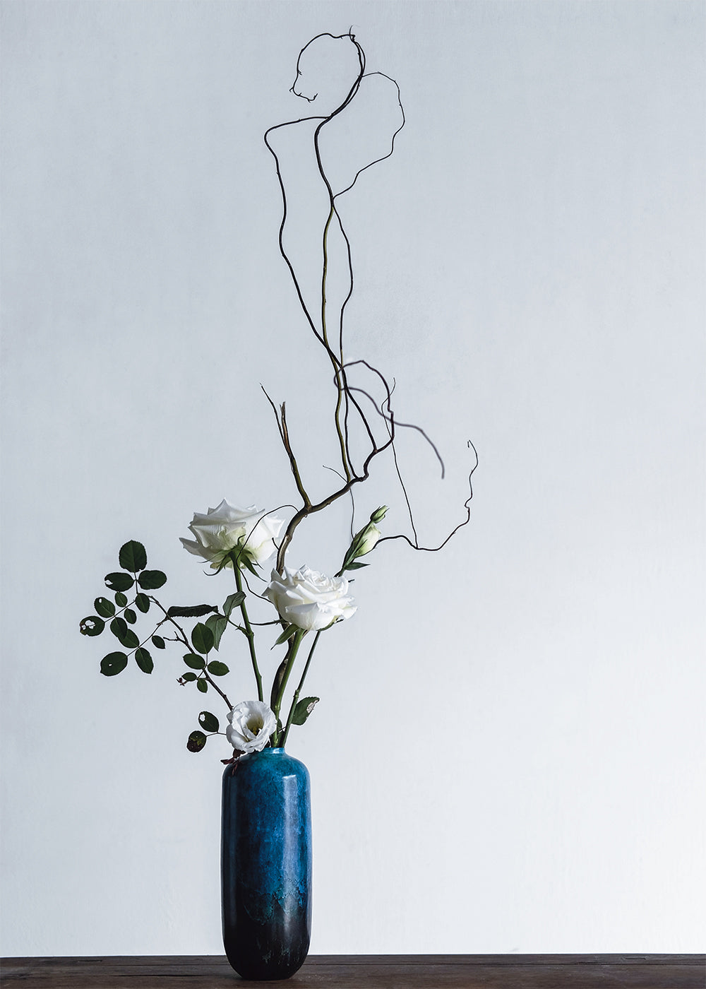 Pink Flowers In Vase