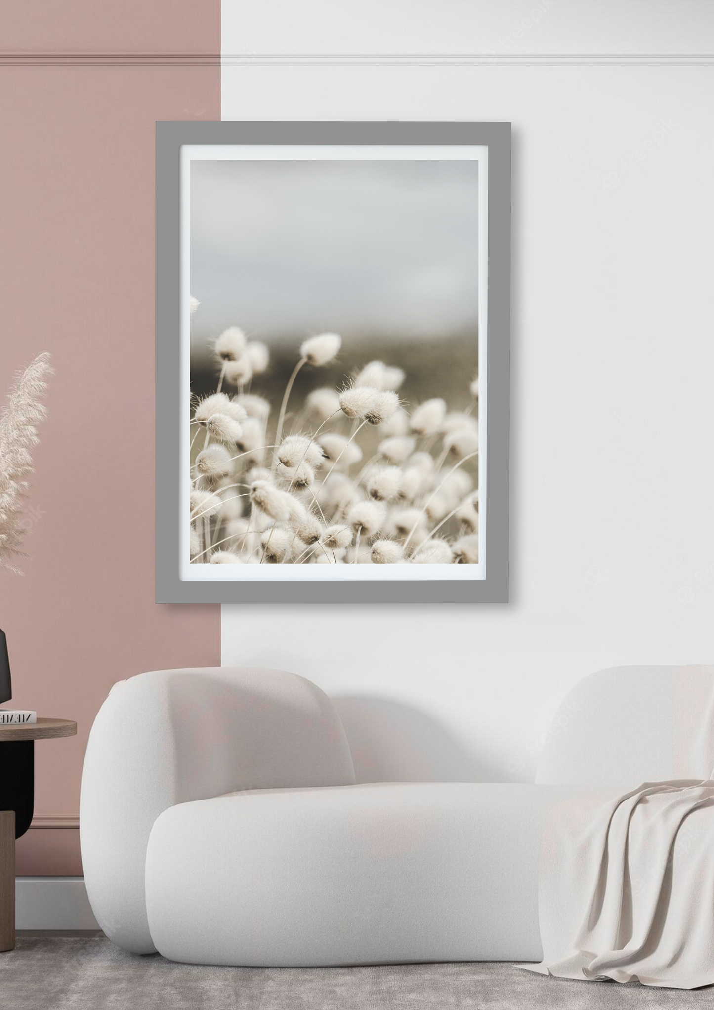 White Dandelion Flowers