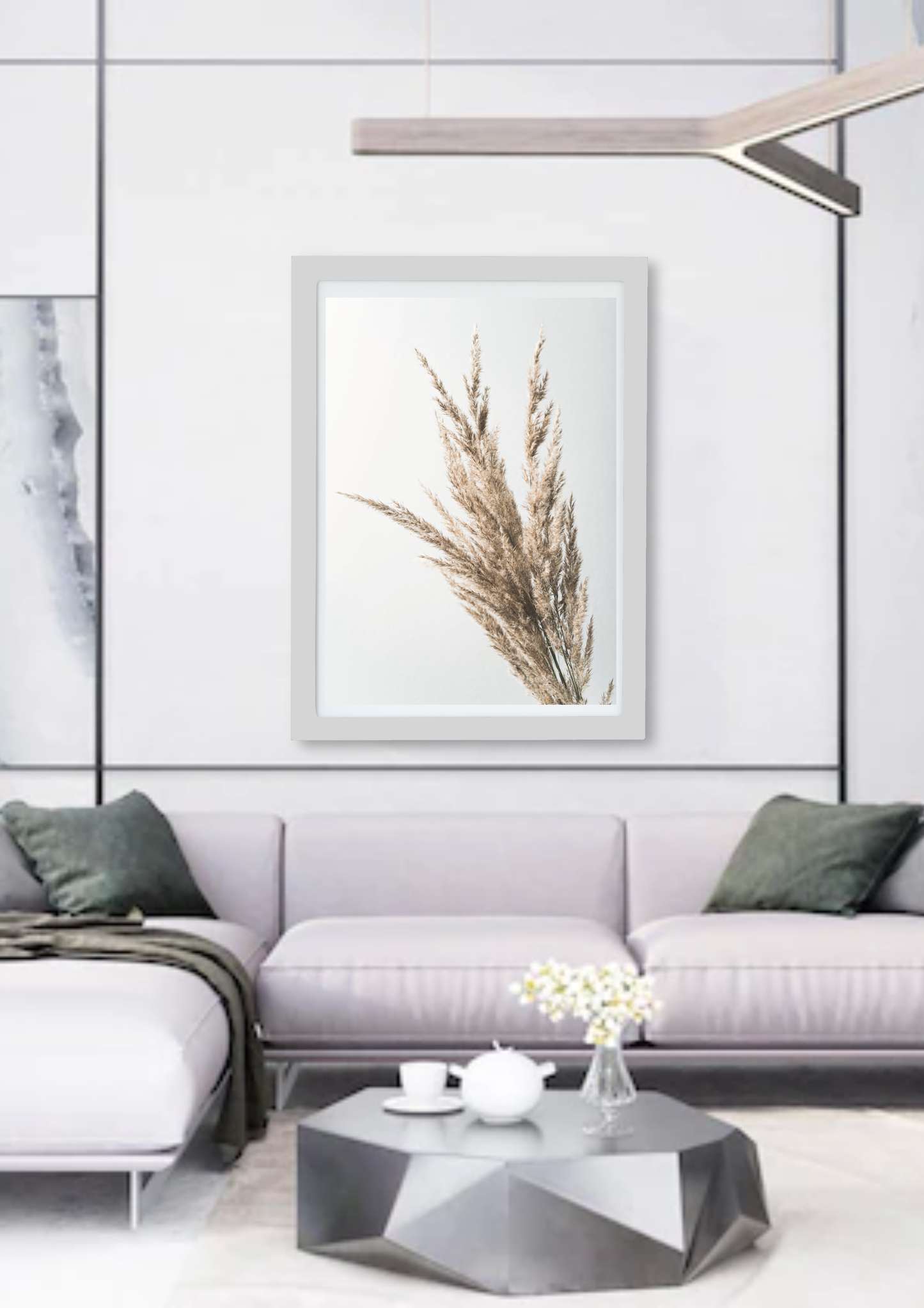 Beige Pampas Grass