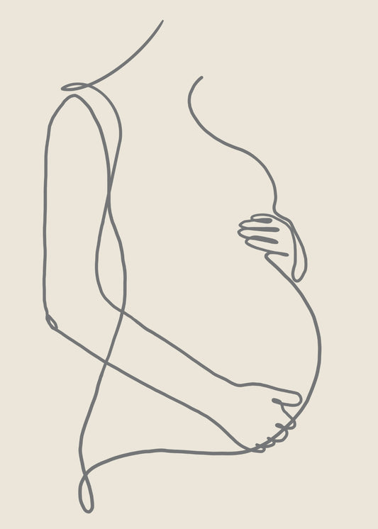 Curvy Human Silhoutte