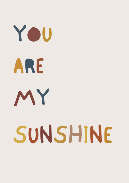 You Are My Sunshine 1